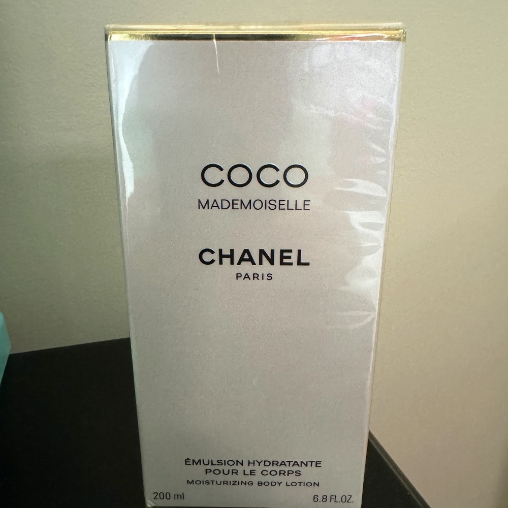 Coco Mademoiselle Chanel body lotion and cream